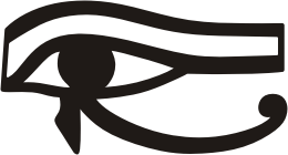 Visualisation de votre décoration murale en métal Oeil d'Horus