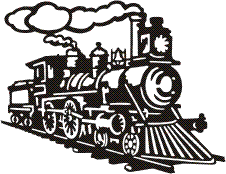 Visualisation de votre décoration murale en métal Locomotive à vapeur