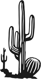 Visualisation de votre décoration murale en métal Cactus