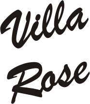 Visualisation de votre décoration murale en métal Villa Rose