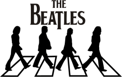 Visualisation de votre décoration murale en métal The Beatles